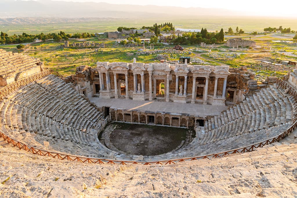 Antický amfiteátr v Hierapolis